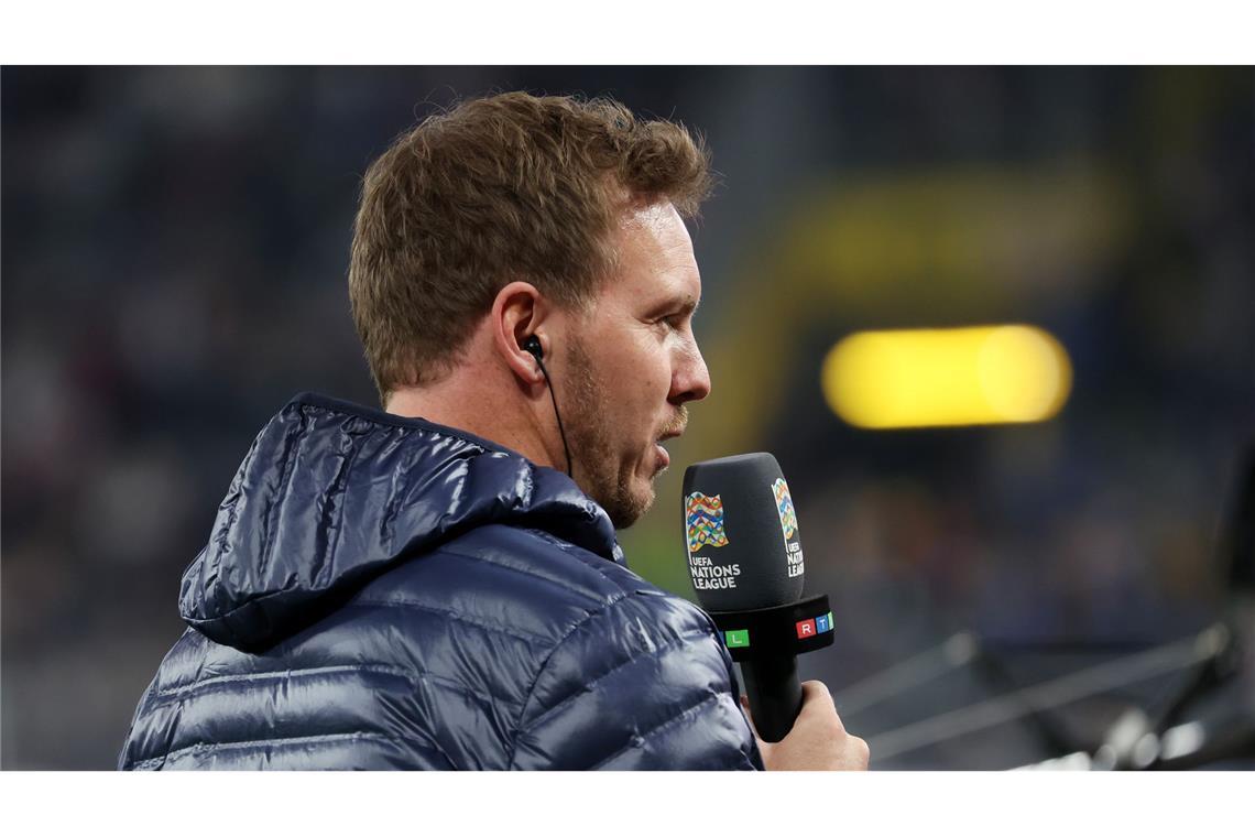 ZDF zeigt Deutschlands Nations-League-Halbfinale live Bundestrainer Julian Nagelsmann