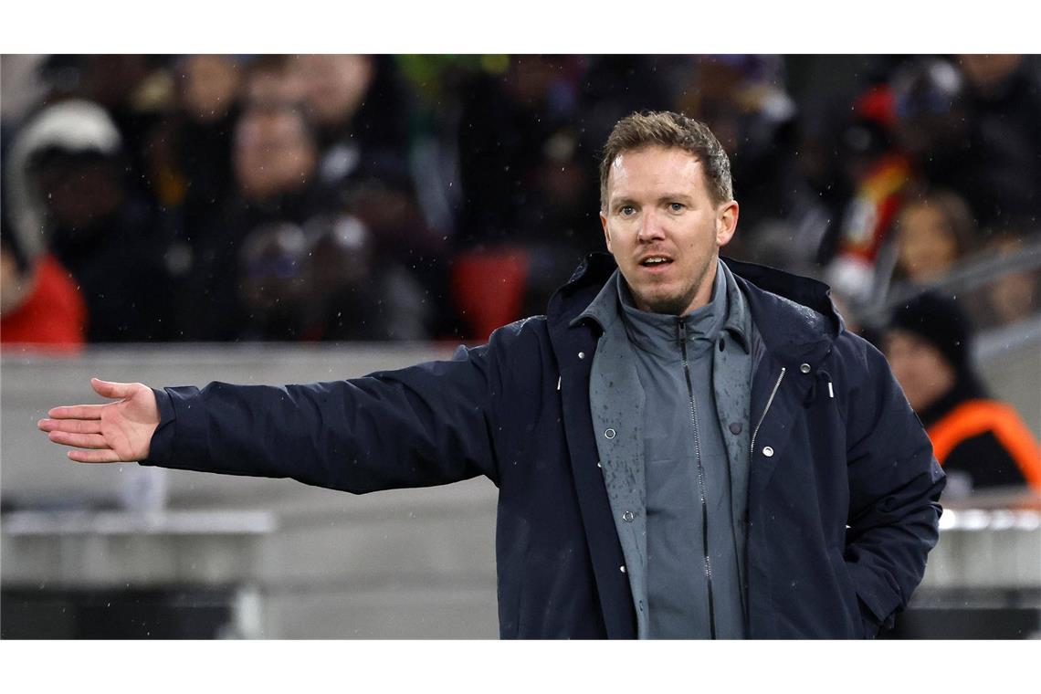 Bundestrainer Julian Nagelsmann will seinen Spielern bei der Fußball-WM  nicht den Mund verbieten (Archivfoto).