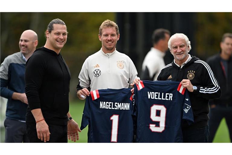 Bundestrainer Nagelsmann ist ein Fan des US-Sports. (Archivbild)
