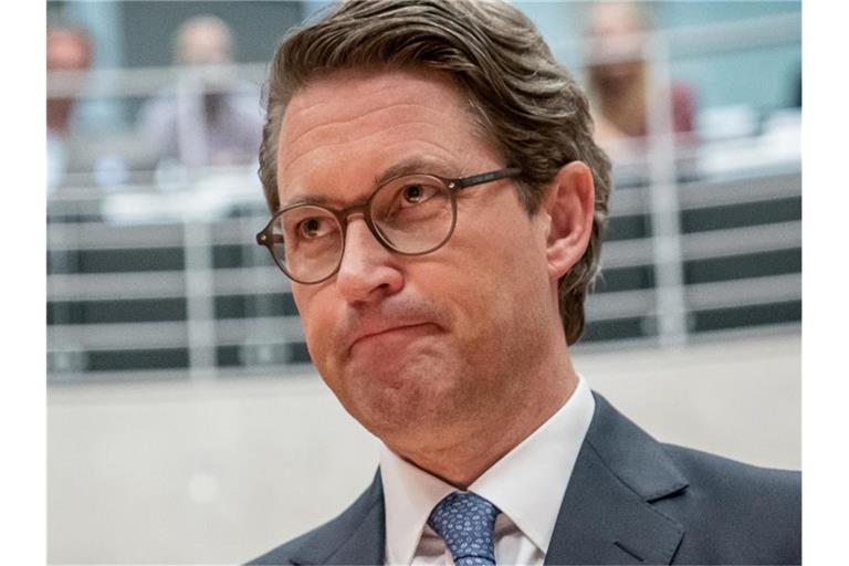 Bundesverkehrsminister Andreas Scheuer kommt im Oktober 2020 als Zeuge in den Maut-Untersuchungsausschuss des Bundestags. Foto: Michael Kappeler/dpa