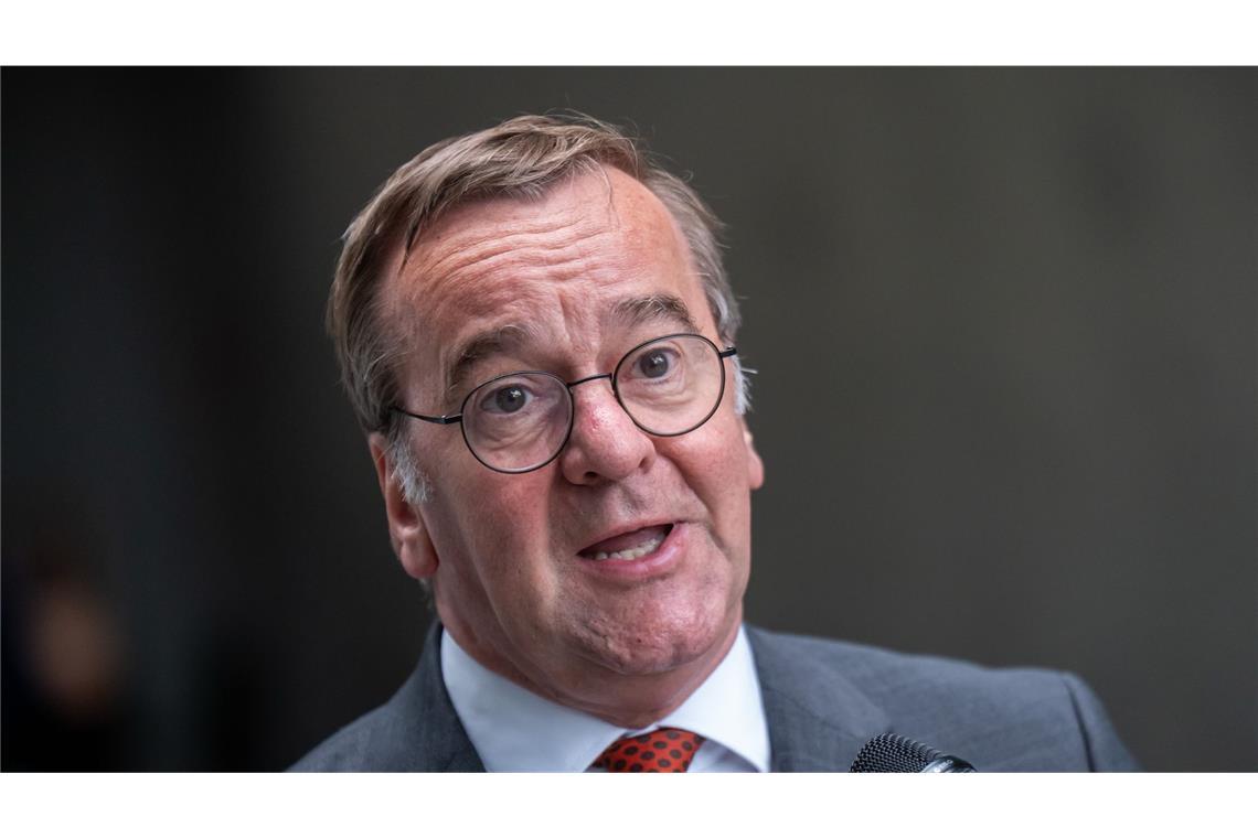 Bundesverteidigungsminister Boris Pistorius