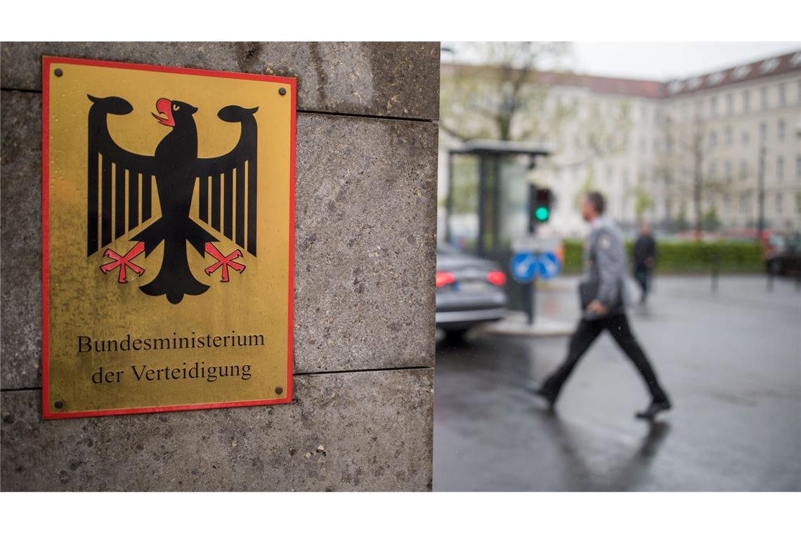 Kabinett tagt in abhörsicherem Raum im Bendlerblock Bundesverteidigungsministerium
