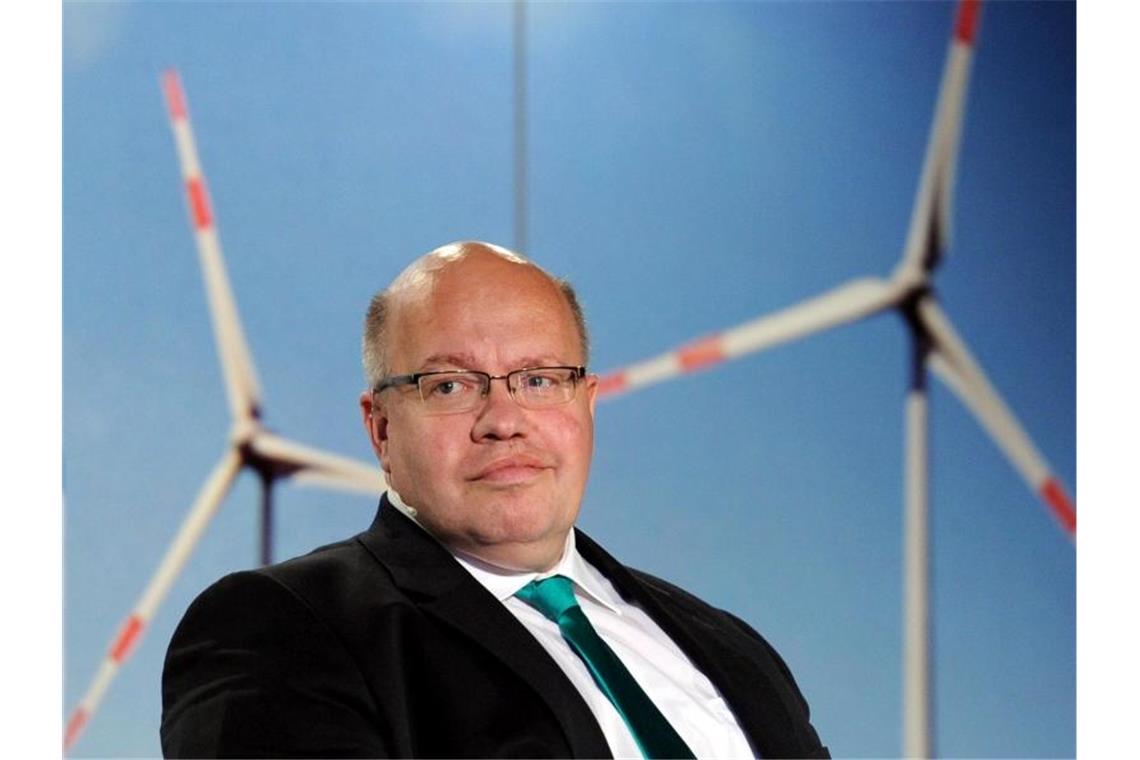Bundeswirtschaftsminister Peter Altmaier berät mit Experten und Verbänden über die Krise der Windkraft an Land. Foto: Carsten Rehder