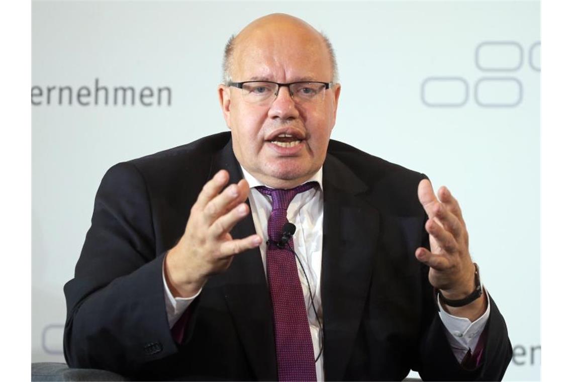 Altmaier bemüht sich in USA um Entspannung der Beziehungen Bundeswirtschaftsminister Peter Altmaier (CDU) bemüht sich in den USA um Entspannung. Foto: Wolfgang Kumm
