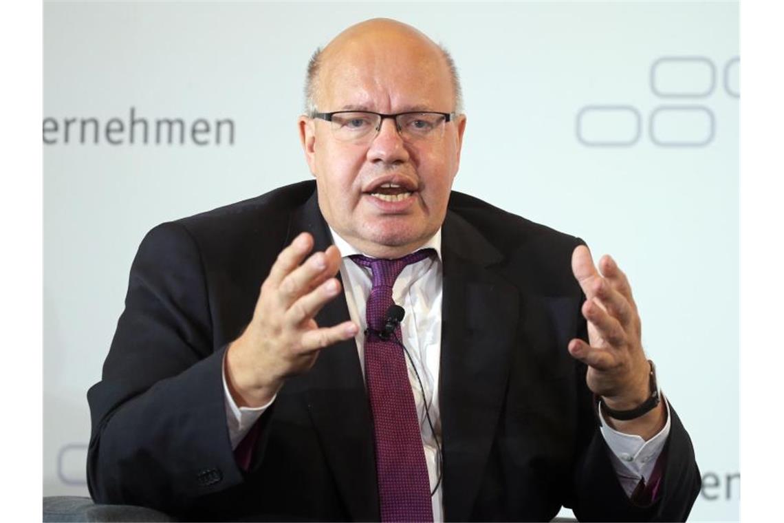 Bundeswirtschaftsminister Peter Altmaier (CDU) bemüht sich in den USA um Entspannung. Foto: Wolfgang Kumm