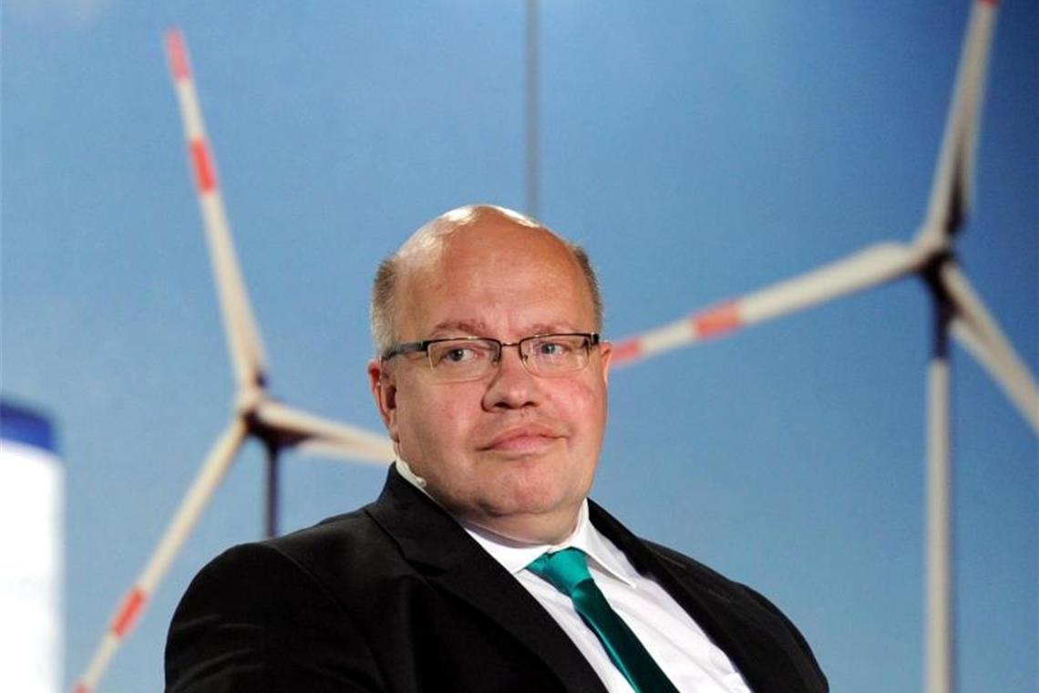 Umweltminister kritisieren Regeln für Windkraftanlagen Bundeswirtschaftsminister Peter Altmaier (CDU). Foto: Carsten Rehder/dpa/Archivbild