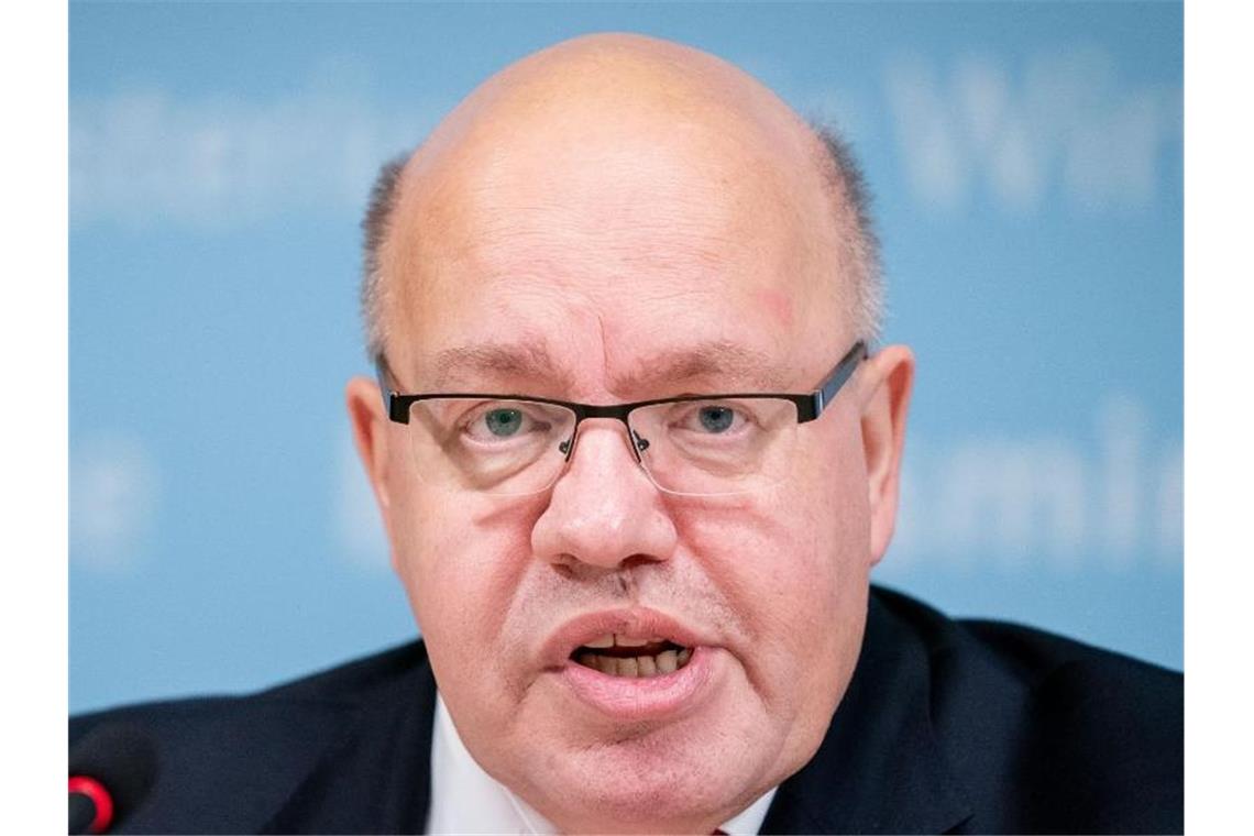 Bundeswirtschaftsminister Peter Altmaier (CDU). Foto: Kay Nietfeld/dpa