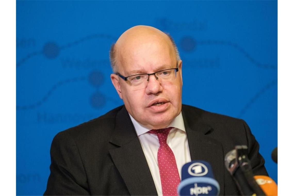 Bundeswirtschaftsminister Peter Altmaier (CDU) will mehr internationale Kooperation bei der Energiewende. Foto: Ole Spata/dpa