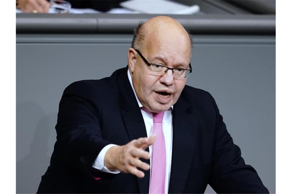 Bundesregierung will beim Klimaschutz zügig nachlegen Bundeswirtschaftsminister Peter Altmaier sieht die Möglichkeit zu Nachbesserungen vom Klimagesetz noch in der laufenden Legislaturperiode. Foto: Kay Nietfeld/dpa