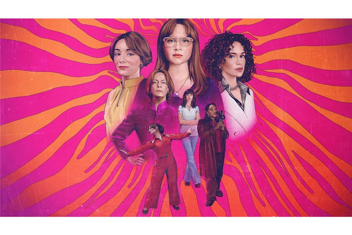 Bunt, weiblich und streng: Die Serie „Ku’damm 77“