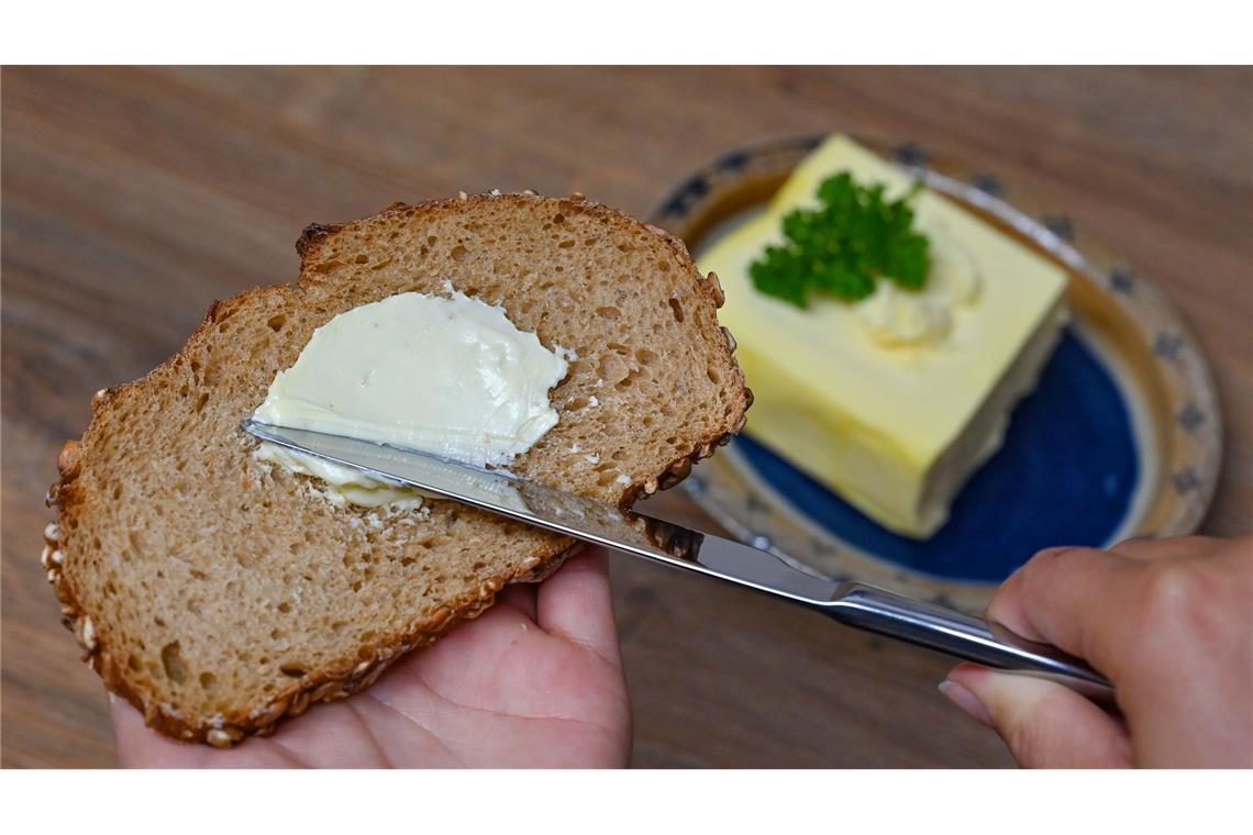 Butter ist beliebt, vor Weihnachten besonders.