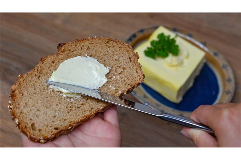Butter ist beliebt, vor Weihnachten besonders.