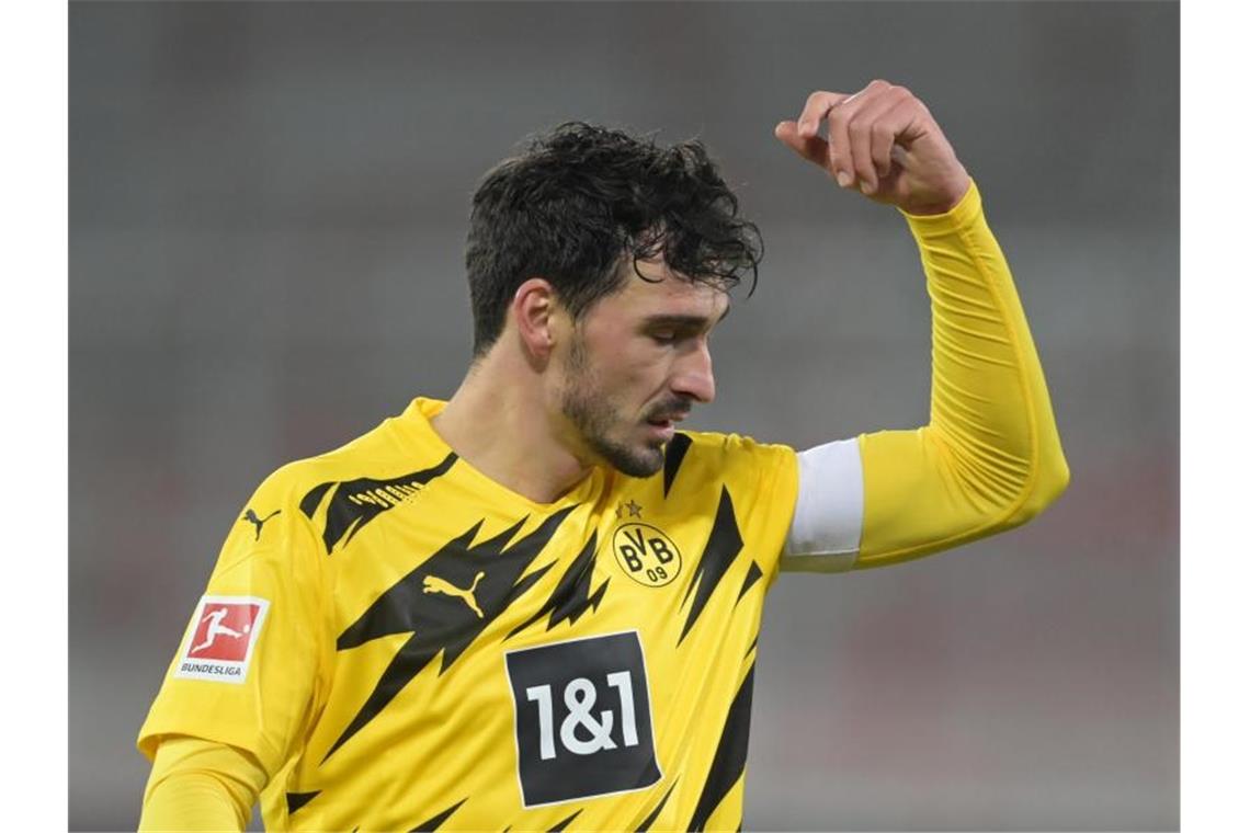 BVB-Stars brauchen „Feuer unterm Hintern“ BVB-Star Mats Hummels war nach der Niederlage bei Union Berlin bedient. Foto: Soeren Stache/dpa-Zentralbild/dpa