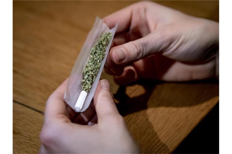Cannabis soll bald in Deutschland legal erhältlich sein - eine Studie zeigt nun überraschende Zahlen. Foto: Fabian Sommer/dpa