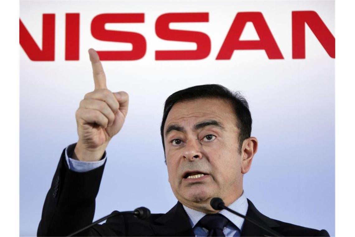 Erste Festnahmen nach Ghosns Flucht in den Libanon Carlos Ghosn, Automanager und ehemaliger Chef von Nissan. Foto: Koji Sasahara/AP/dpa