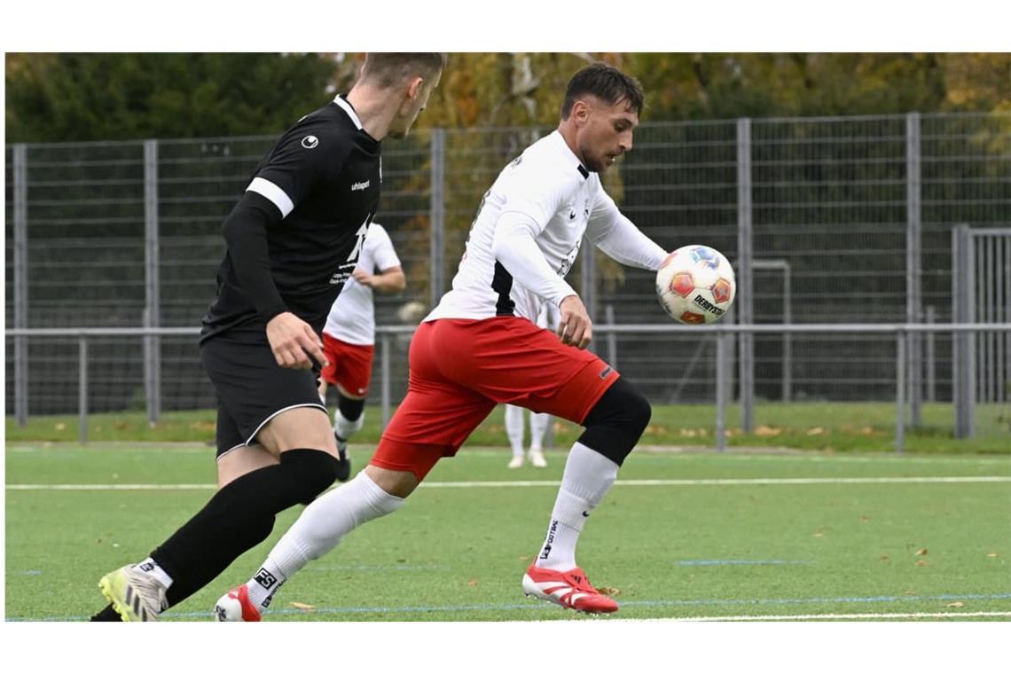 Carmine Pescione brachte den TSC Kornwestheim in Führung.