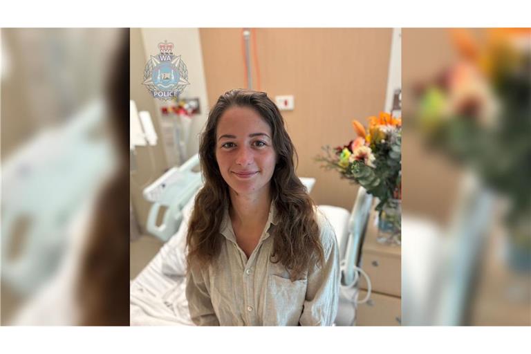 Carolina W. bedankte sich aus einem Krankenhaus.