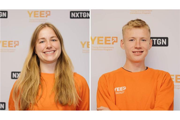 Caroline Wendlandt und Jonathan Eipper haben das YEEP absolviert.