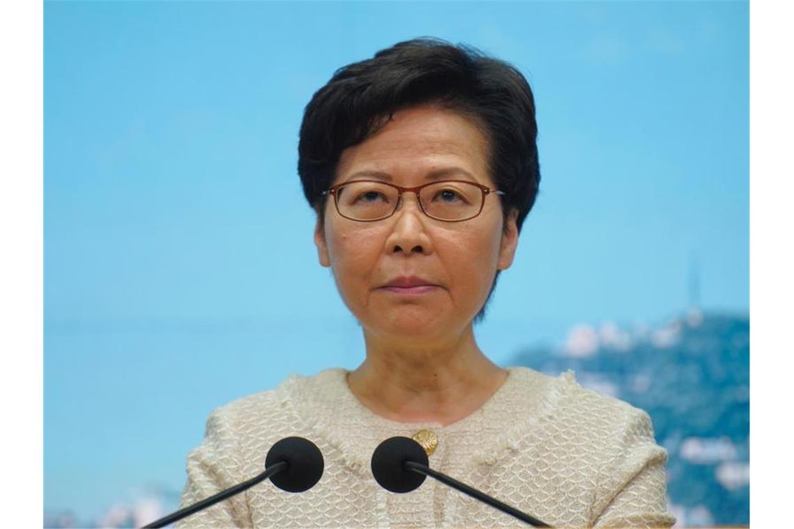 USA bestrafen Hongkonger Regierungschefin Lam