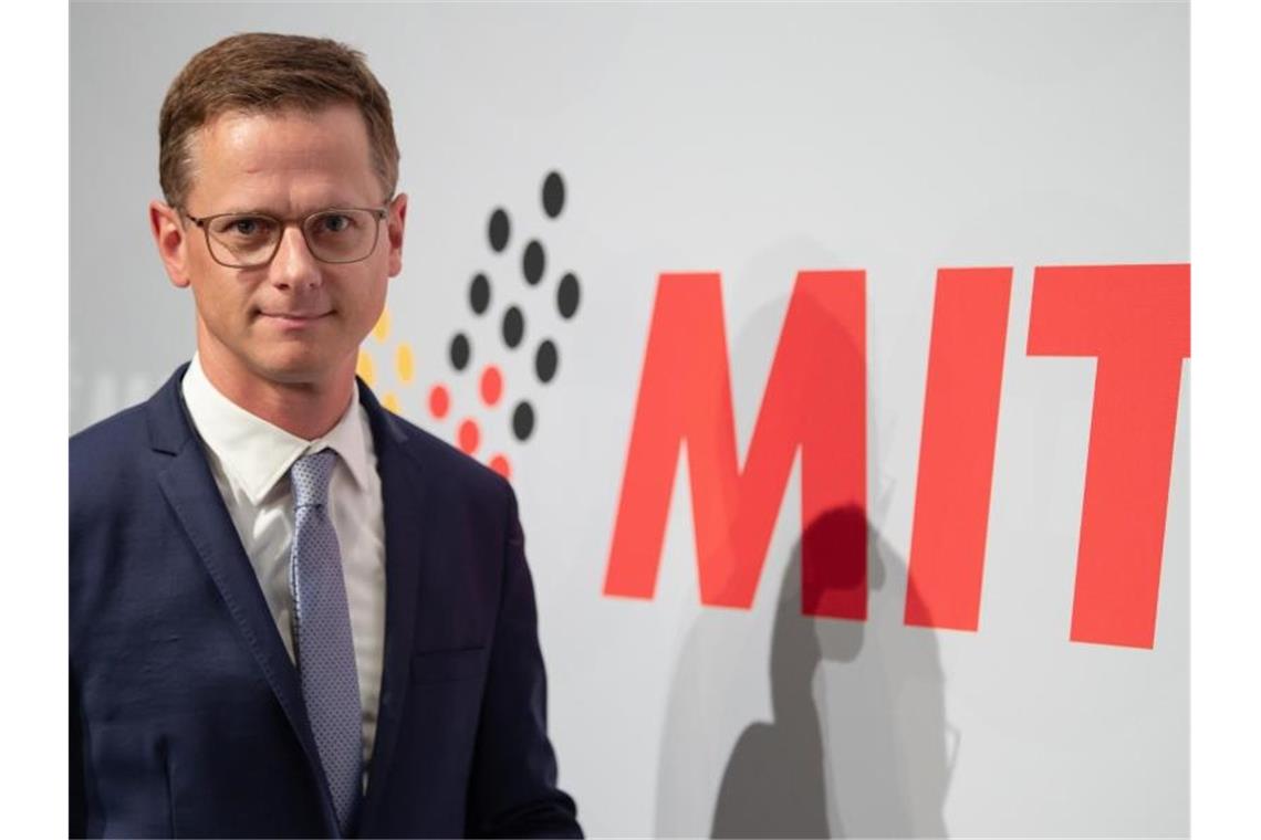 Carsten Linnemann ist als MIT-Bundesvorsitzender wiedergewählt worden. Foto: Swen Pförtner