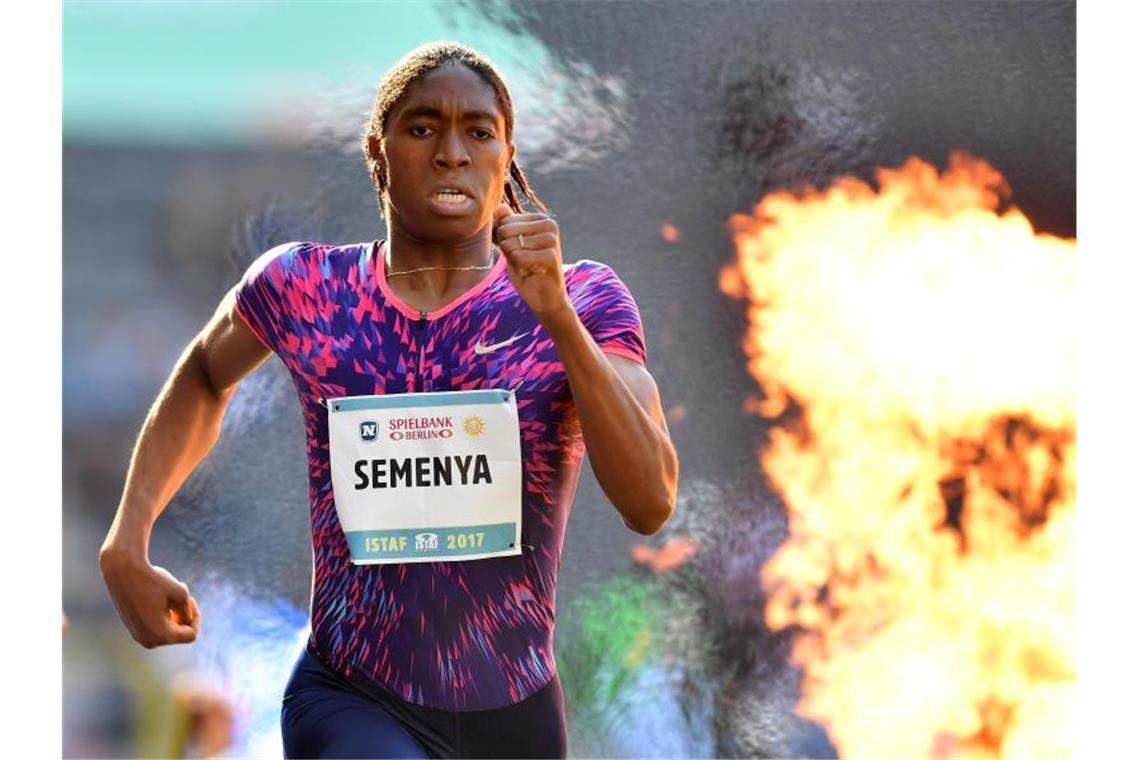 Caster Semenya lehnt es ab, sich einer Hormontherapie zu unterziehen. Foto: Hendrik Schmidt