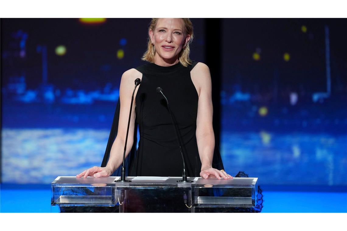 Jafar Panahi geehrt – Cannes politisch wie lange nicht Cate Blanchett nutzt die Abschlussgala für eine politische Rede.