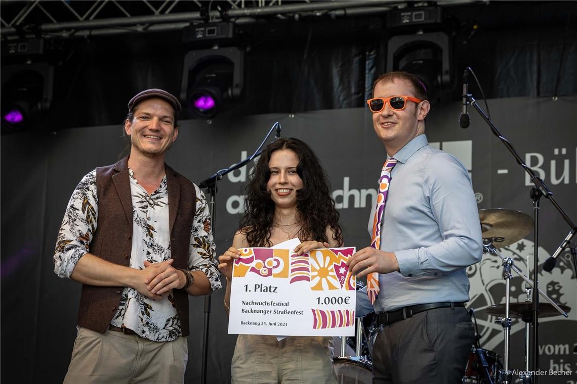 Cathleen Wagner hat den ersten Platz beim 51. Nachwuchsfestival belegt. Sie darf...