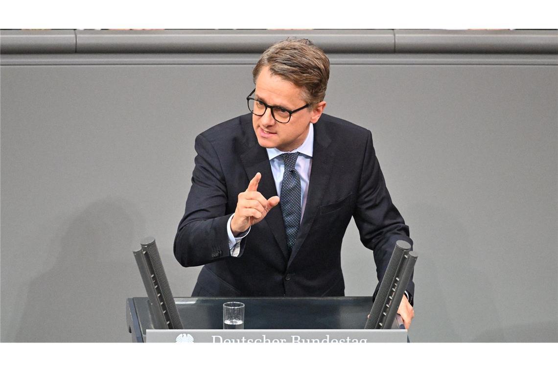 CDU-Generalsekretär Linnemann wertet ein Ja zum Rentengesetz als Ja zur Koalition.