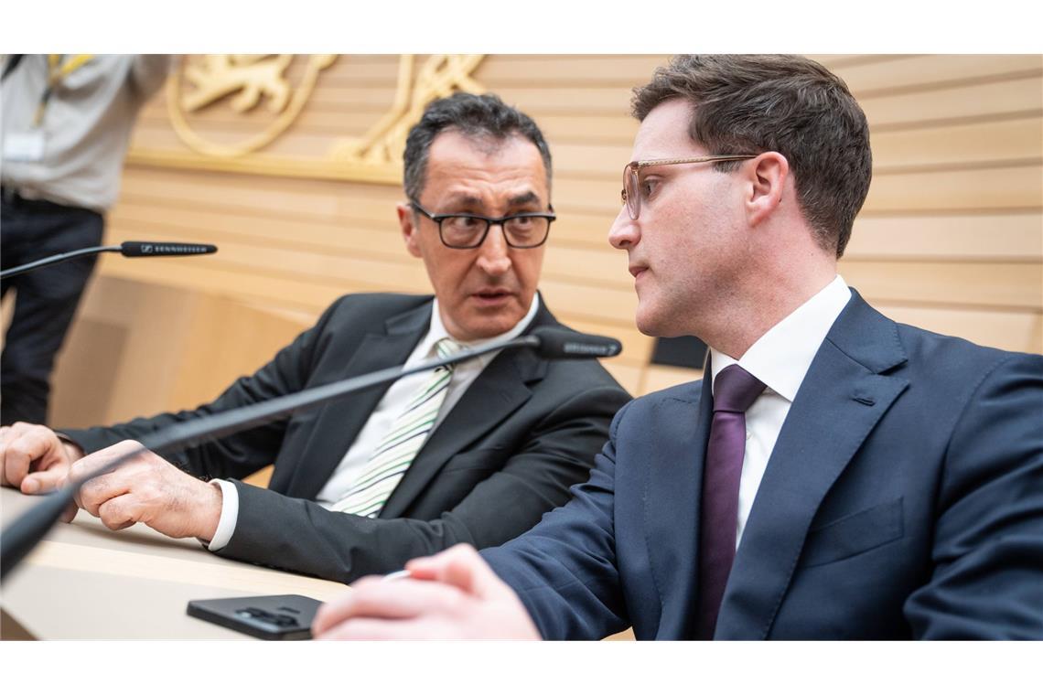 CDU-Landeschef Manuel Hagel zeigt sich optimistisch für anstehende Sondierungen (Archivbild).