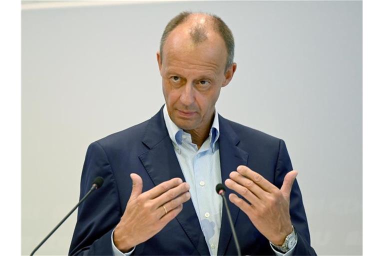 CDU-Politiker Friedrich Merz. Foto: Bernd Weißbrod/dpa