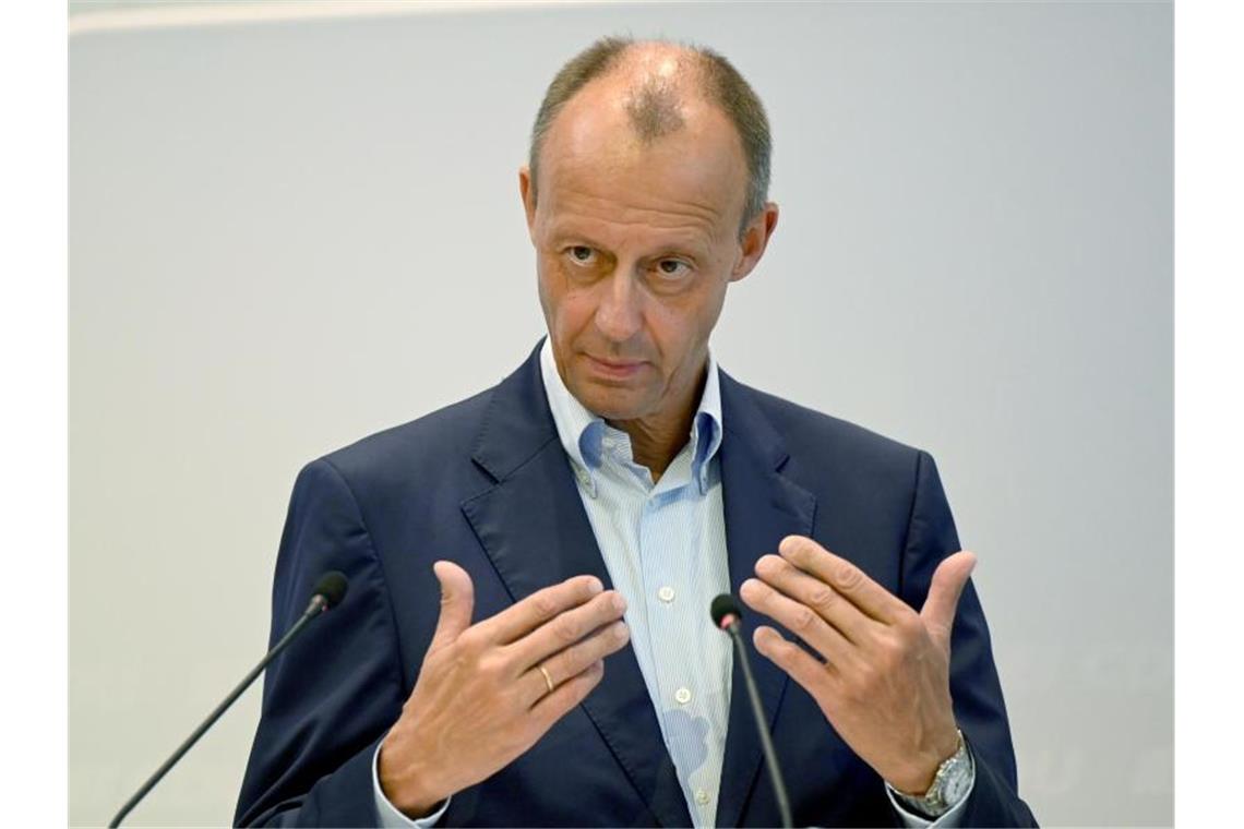 Merz: CDU-Präsidium zu „beachtlichem Teil“ neu besetzen CDU-Politiker Friedrich Merz spricht sich gegen eine Doppelspitze in seiner Partei aus. Foto: Bernd Weißbrod/dpa