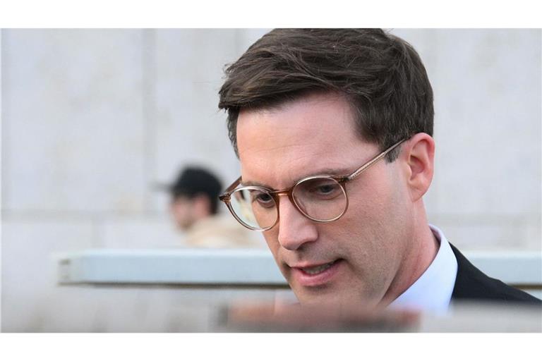 CDU-Spitzenkandidat Manuel Hagel hatte in CDU-Gremien ausführlich von Drohungen gegen ihn und seine Familie berichtet.