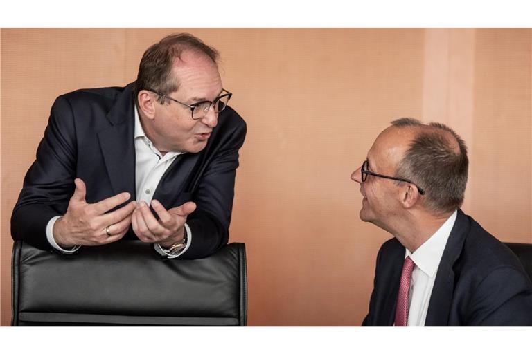 CDU und CSU verlieren an Umfragewerten.