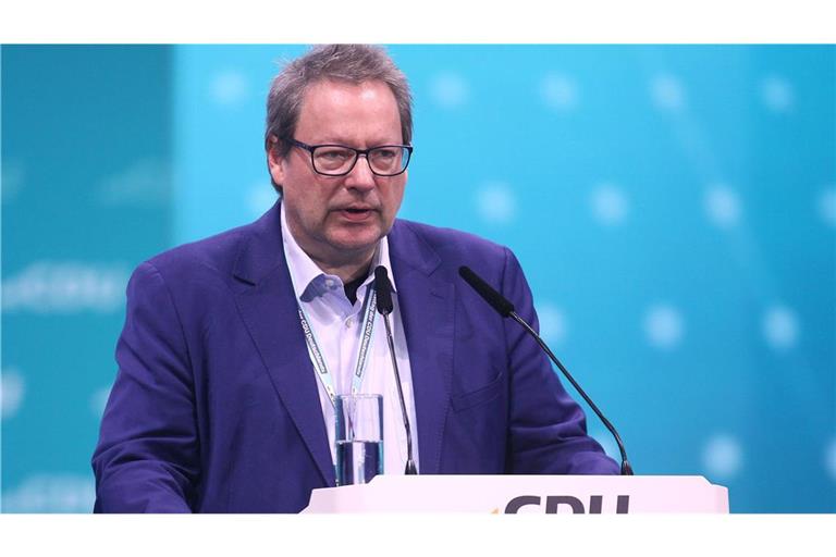 CDU-Vorstandsmitglied Christian Bäumler fordert von den Grünen, für eine Fortsetzung der grün-schwarzen Regierung das komplette Regierungsprogramm der Union zu übernehmen (Archivfoto).