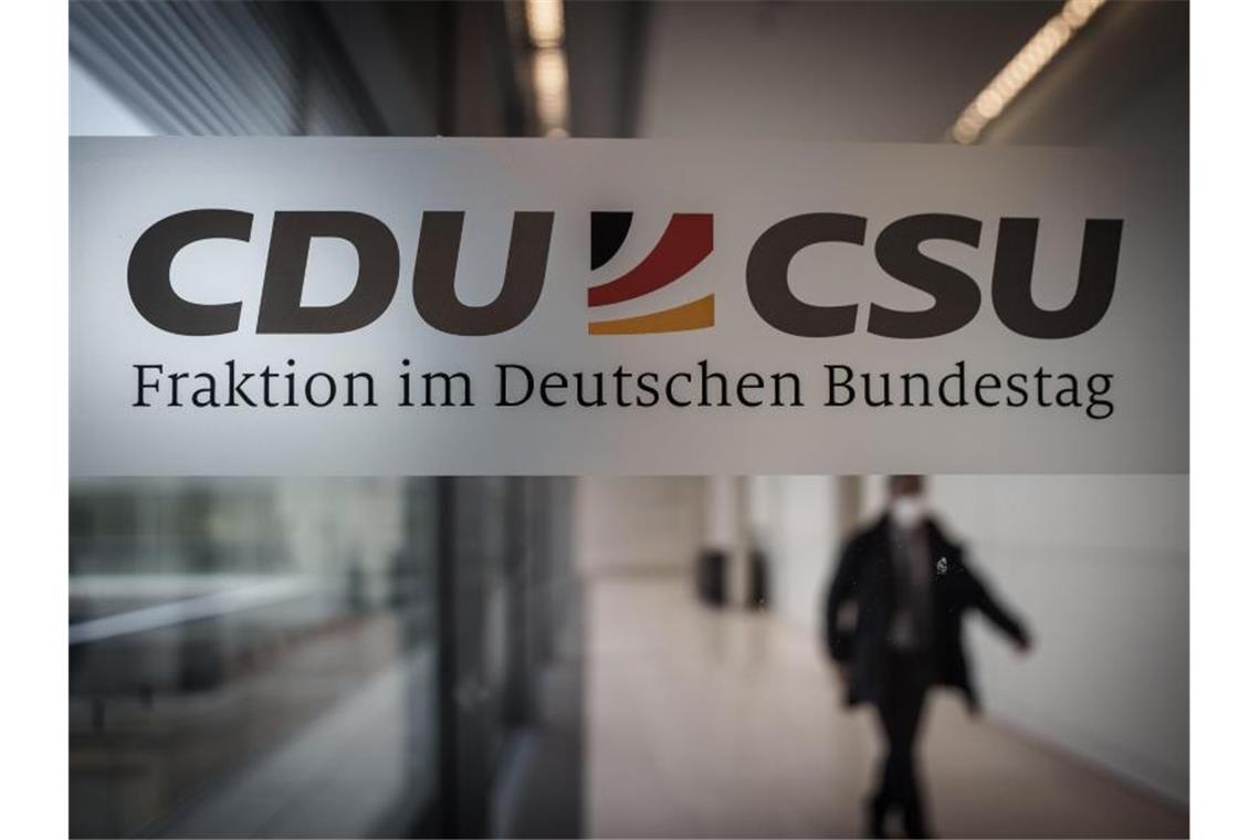 Forsa-Umfrage: Union vergrößert Vorsprung auf Grüne CDU und CSU legten einen Prozentpunkt zu. Foto: Michael Kappeler/dpa
