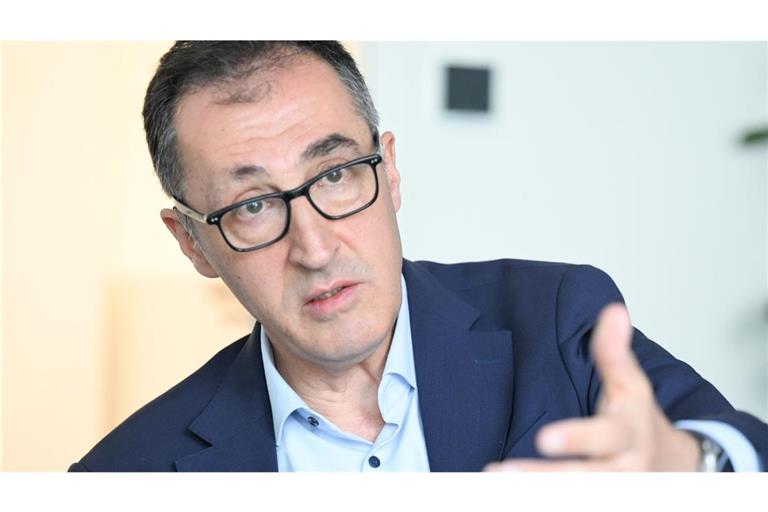 Cem Özdemir ist grüner Spitzenkandidat zur Landtagswahl 2026 in Baden-Württemberg.