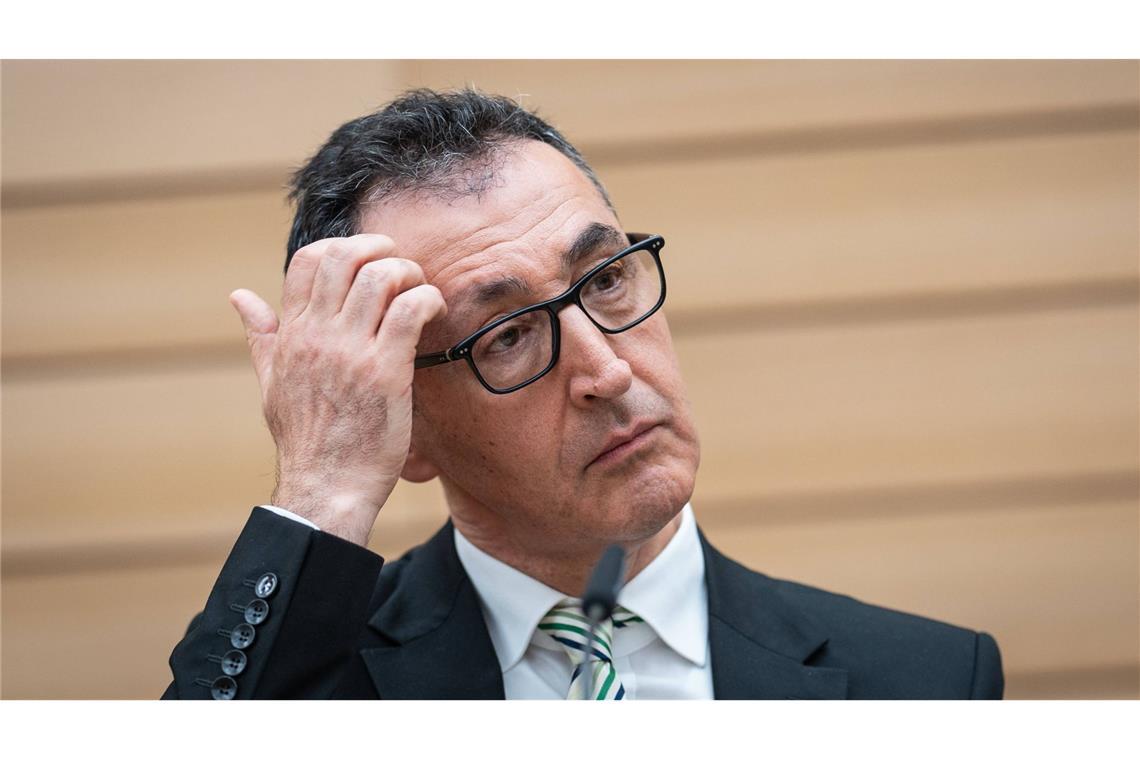 Cem Özdemir macht beim Rückzug von X nicht mit.