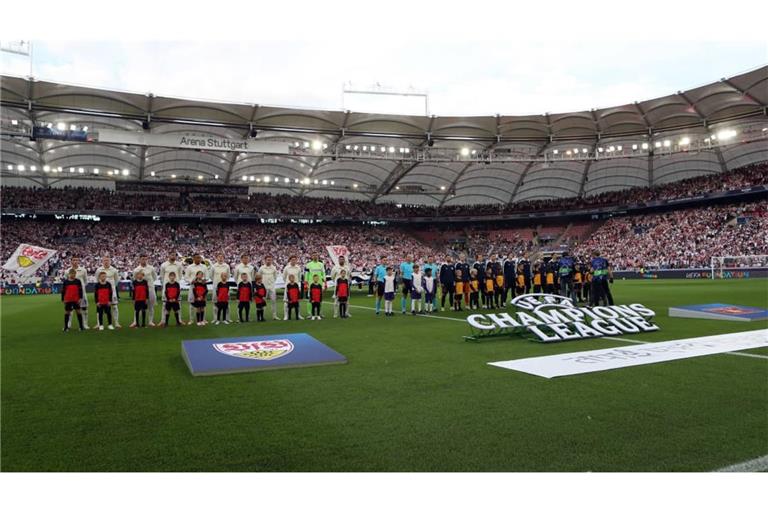 Champions-League-Heimspiel für den VfB.