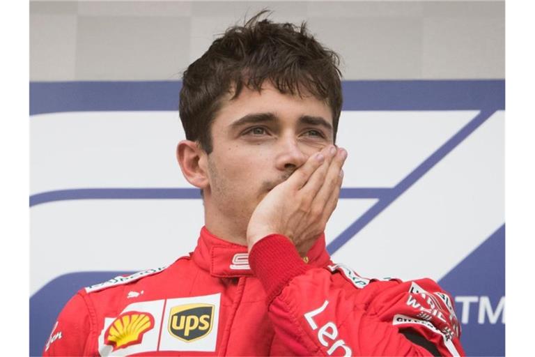 Charles Leclerc kehrt mit gemischten Gefühlen an den Ort seines ersten Formel-1-Sieges vor einem Jahr zurück. Foto: Benoit Doppagne/BELGA/dpa