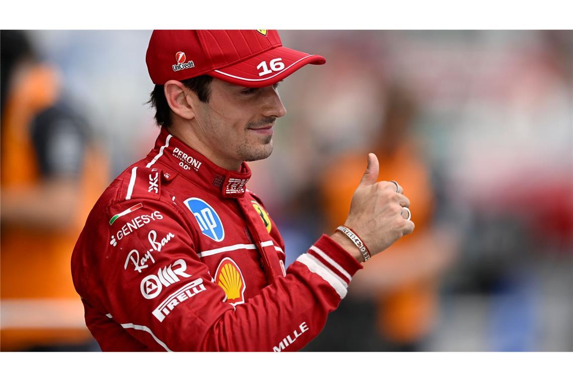 Überraschung in Ungarn: Leclerc schlägt McLaren-Titeljäger