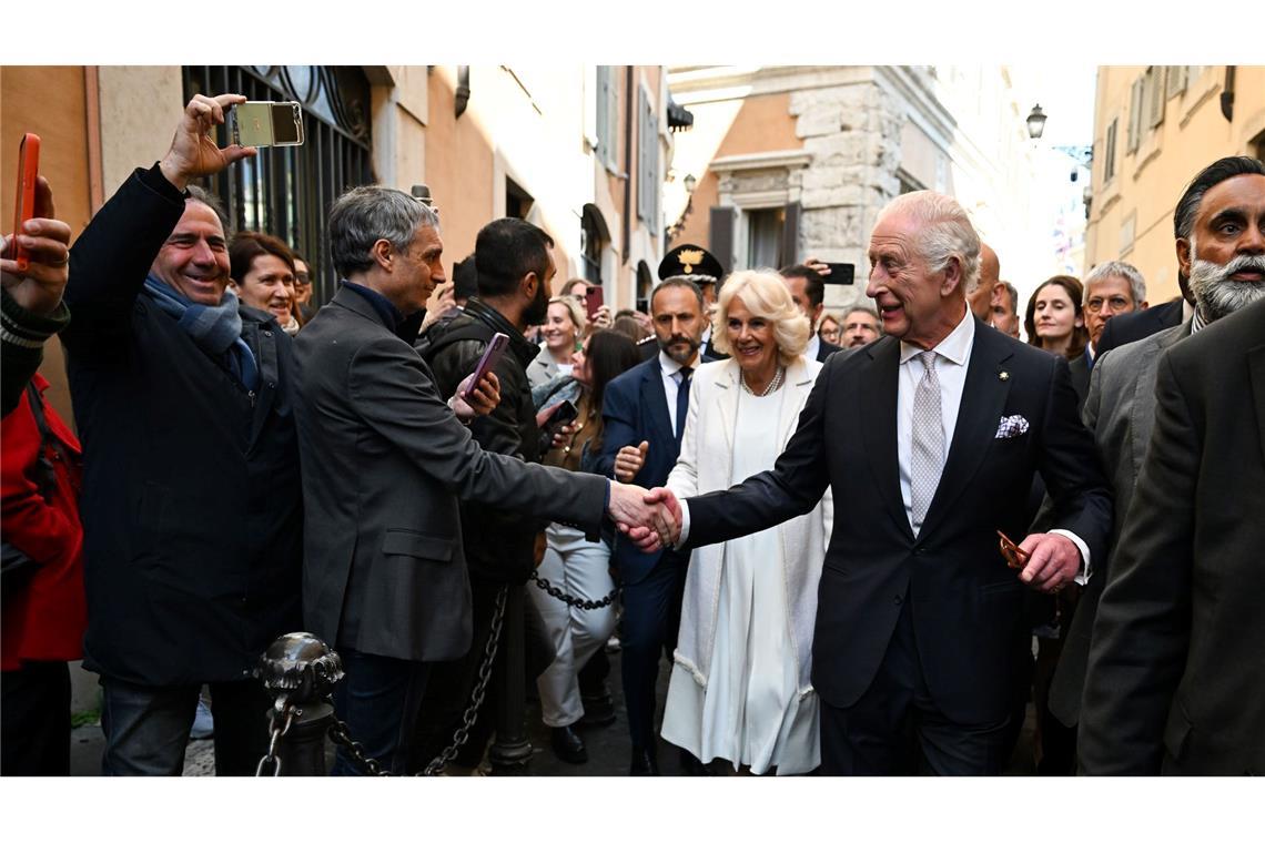 Charles und Camilla hatten sich am 9. April 2005 das Ja-Wort gegeben.