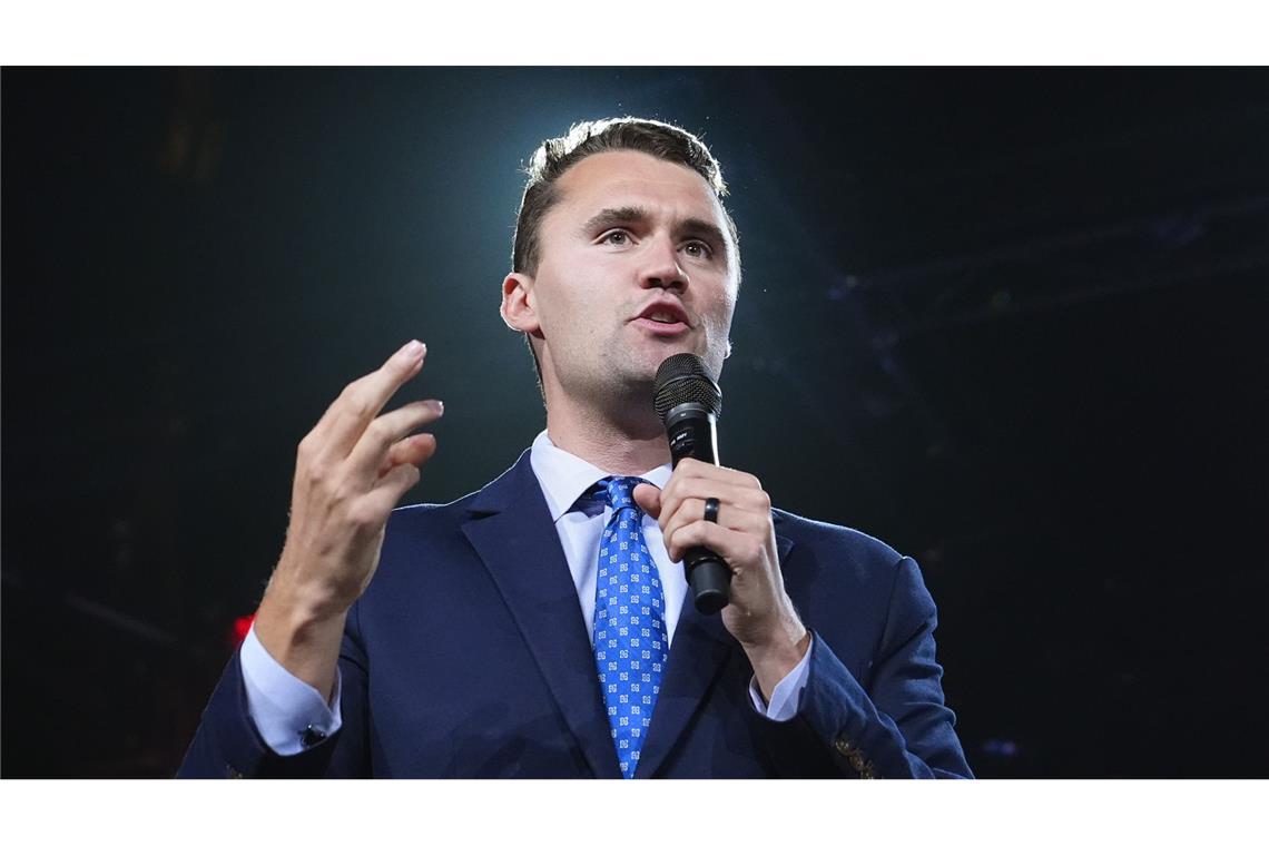 Trump-Unterstützer erschossen – Gouverneur spricht von „politischem Attentat“ Charlie Kirk erreichte mit seinem rechtskoservativen Podcast ein Millionenpublikum. (Archivfoto)