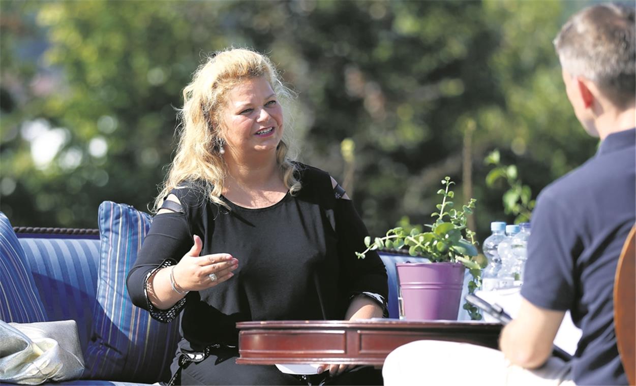 „Wichtige Themen werden ausgesessen“ Charlotte Klinghoffer äußert sich kritisch zur Flüchtlingspolitik, sieht das Bürgerforum aber nicht auf AfD-Kurs. Foto: A. Becher