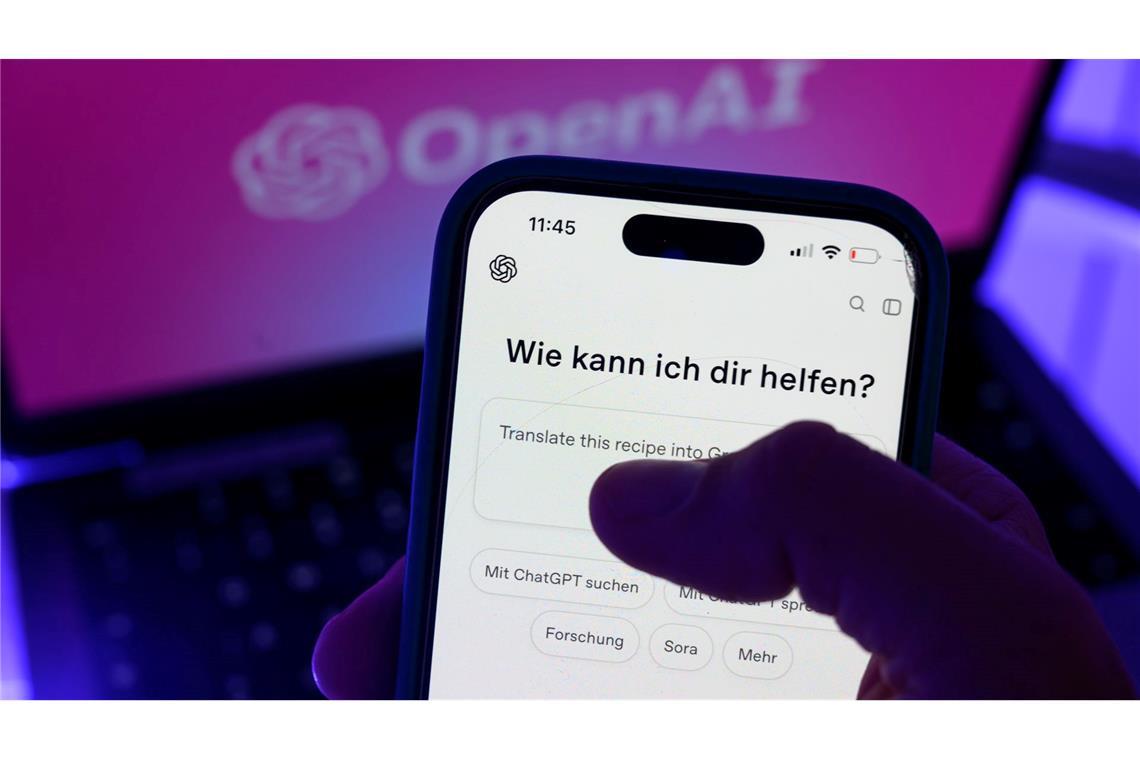Chatbots wie ChatGPT werden von gar nicht mal so wenigen Menschen wie digitale Bezugspersonen empfunden. (Symbolbild)