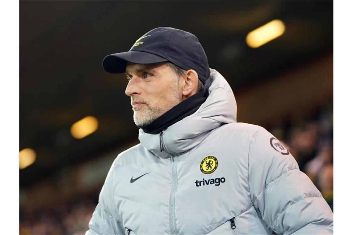 Trotz Sanktionen: Coach Tuchel weiter von Chelsea überzeugt Chealsea-Trainer Thomas Tuchel. Foto: Joe Giddens/PA Wire/dpa