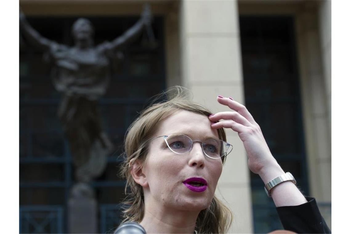 Chelsea Manning, frühere Wikileaks-Informantin, Manning ist wieder hinter Gittern. Foto: Cliff Owen/AP