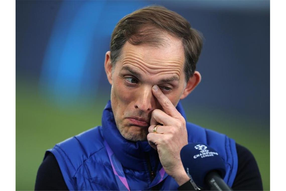 Chelsea-Trainer Thomas Tuchel war trotz einer guten Leistung seines Teams nicht ganz zufrieden. Foto: Isabel Infantes/PA Wire/dpa