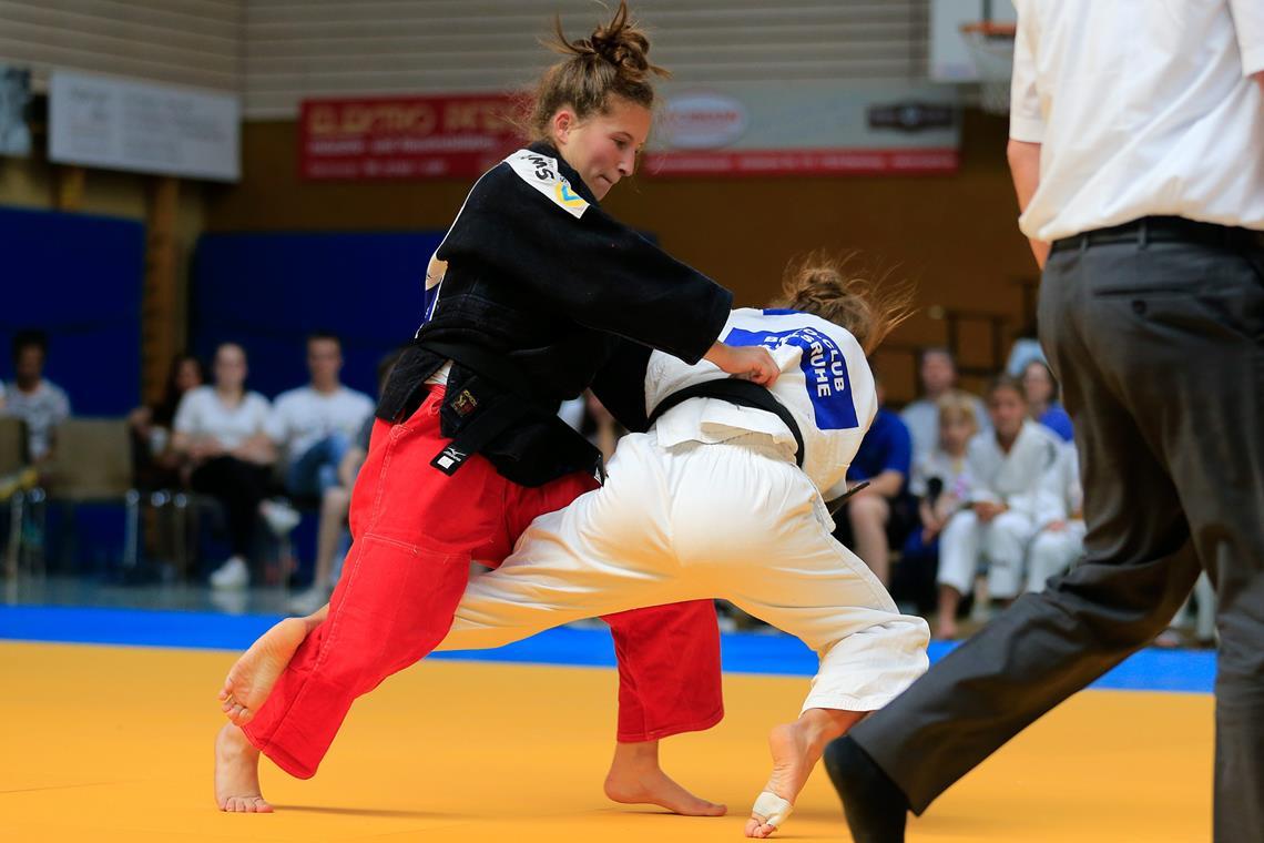 TSG Backnang Judofrauen: Der Kader ist fürs große Ziel stark genug Chiara Serra (links) und die TSG greifen diese Saison wieder an. Der sechste deutsche Meistertitel ist das große Ziel. Archivfoto: Alexander Becher