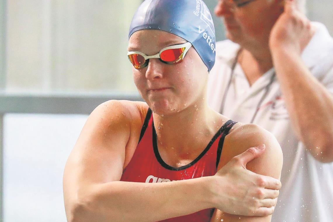 Chiara Vetter blickt dem Zweitliga-Wettkampf in Freiburg entgegen. Foto: A. Becher