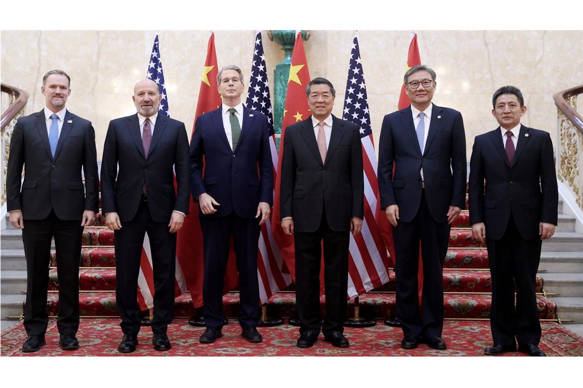 China nennt keine Details zu Zoll-Einigung mit USA China hält sich nach der von Trump verkündeten Einigung über Exportbeschränkungen bedeckt. (Symbolbild).